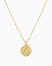 Anchor Coin Necklace