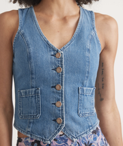 Daisy Denim Vest