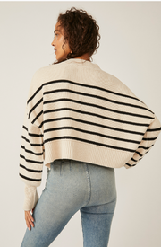 Easy Street Crop Pullover - Moonglow