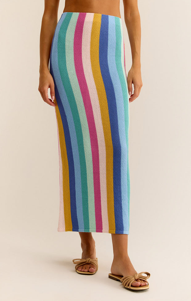 Iman Prism Skirt - Cabana Teal