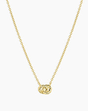 Crew Interlocking Necklace - Gold