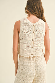 Alessia Crochet Tank