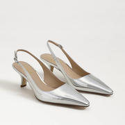 Bianka Slingback - Soft Silver Patent