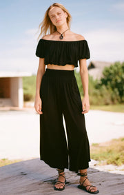 The Flared Pant - Black