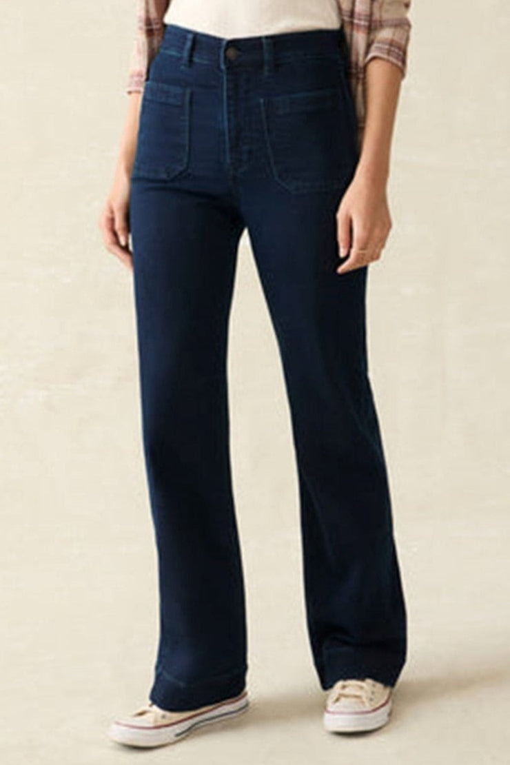 Stretch Terry Patch Pocket Pants - Riverton