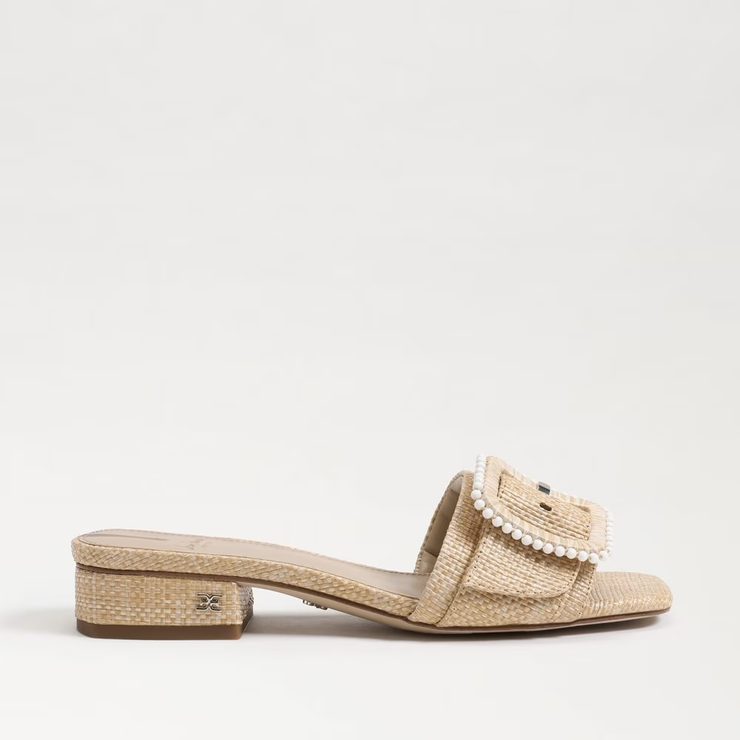 Deacon Slide Sandal- Bleached Beechwood