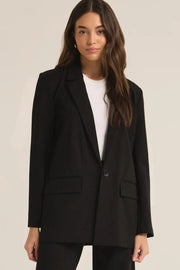 Do It All Relaxed Blazer - Black