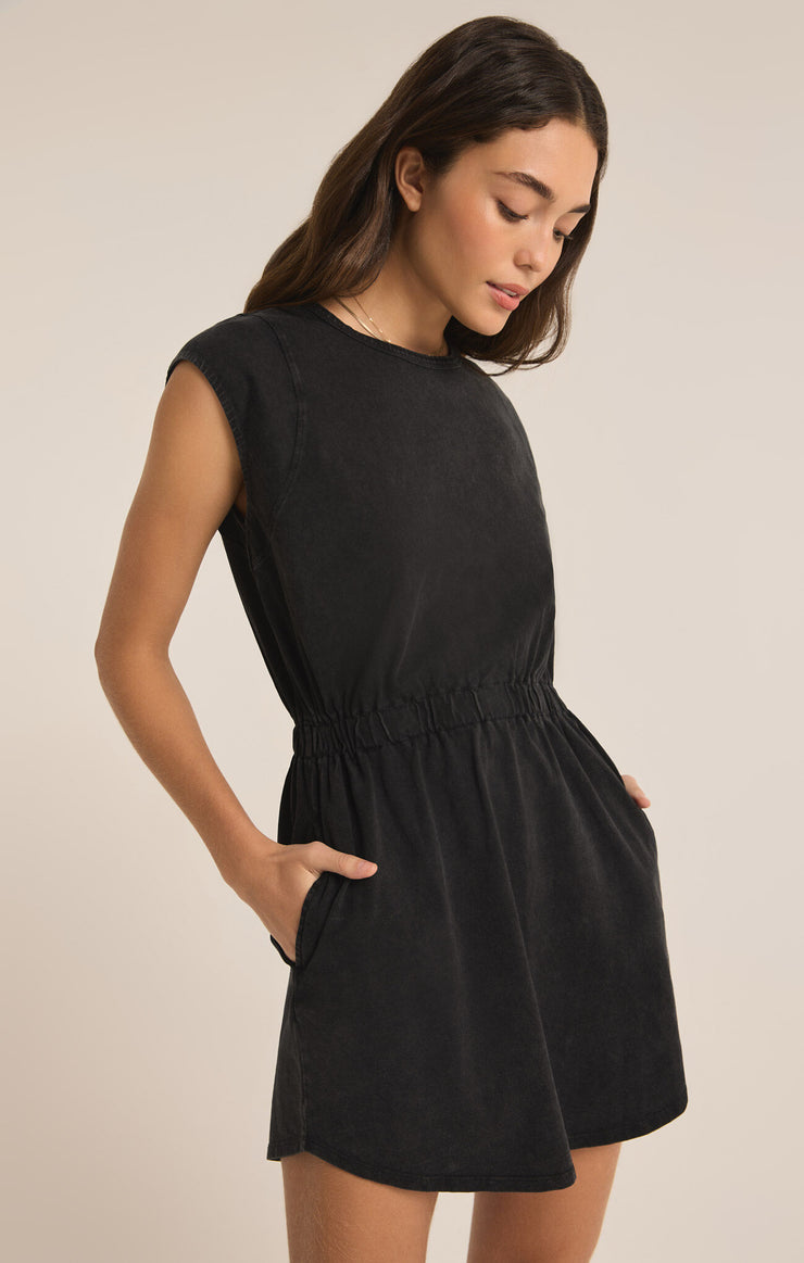 Paxton Jersey Dress - Black