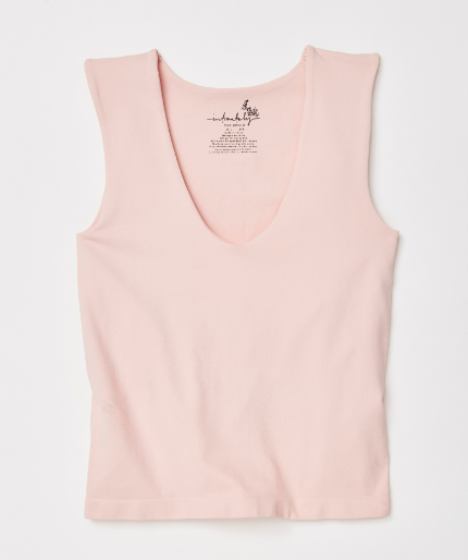 Clean Lines Muscle Cami - Pink Salt