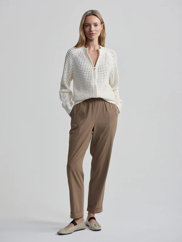 Marta Boucle Knit Jacket - Coconut Milk